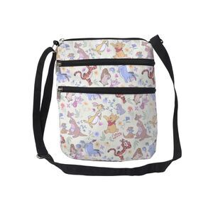 New Women's Disney Winnie the Pooh Passport Bag Travel Purse Crossbody Mini Bag